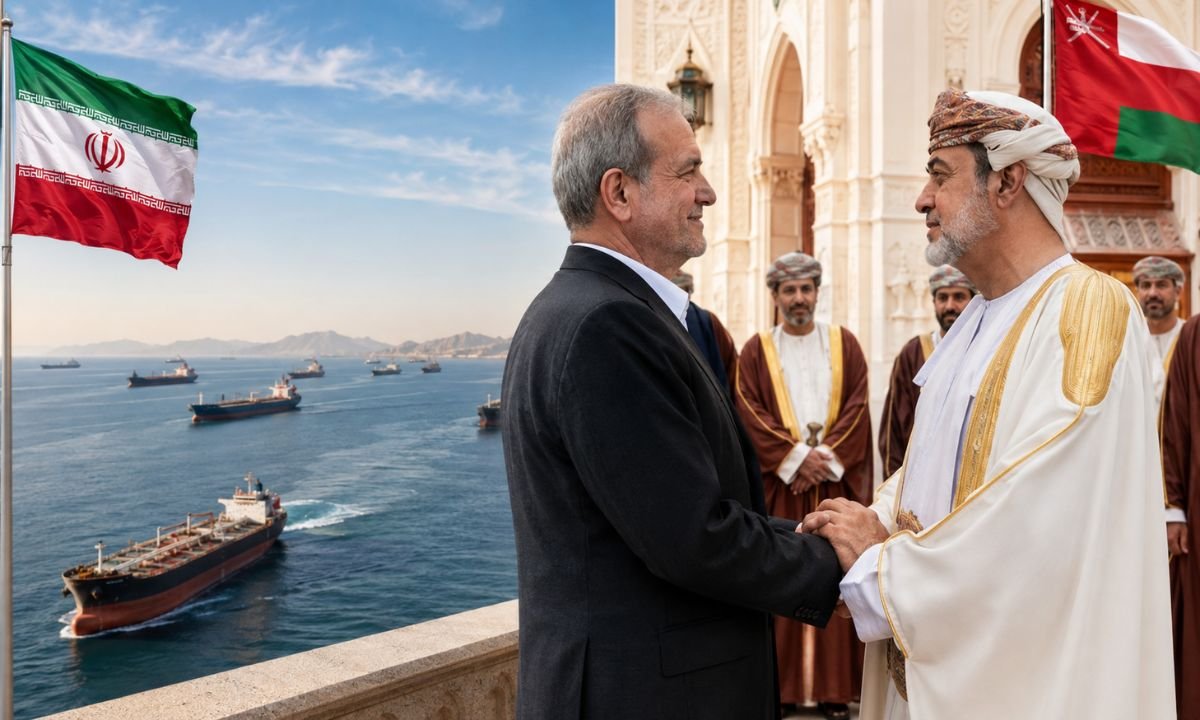 Iran, Oman deal on Strait of Hormuz getting close, Tehran says